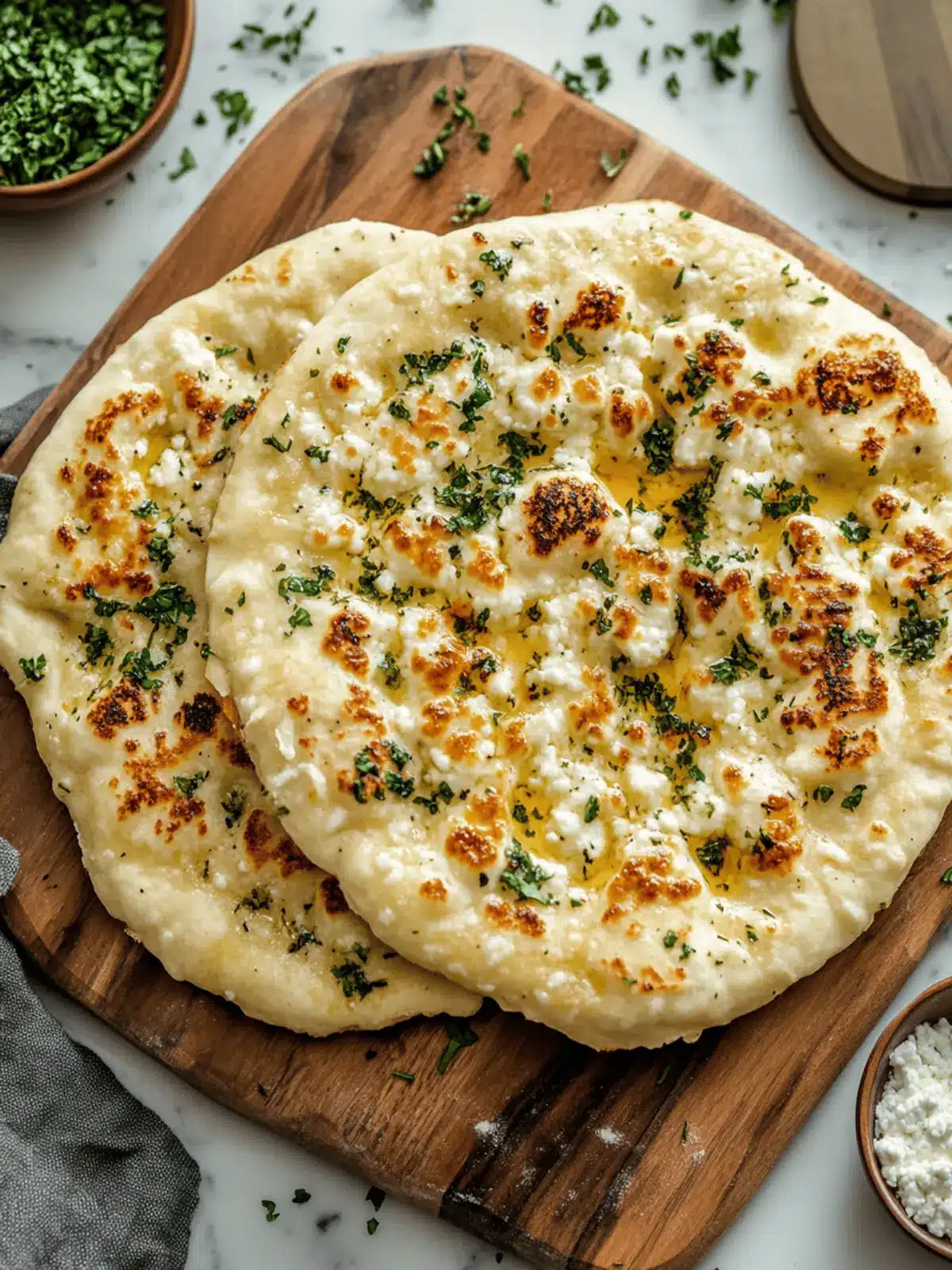 Cottage Cheese Flatbread: Quick, High-Protein Delight at Home 2 Cottage Cheese Flatbread