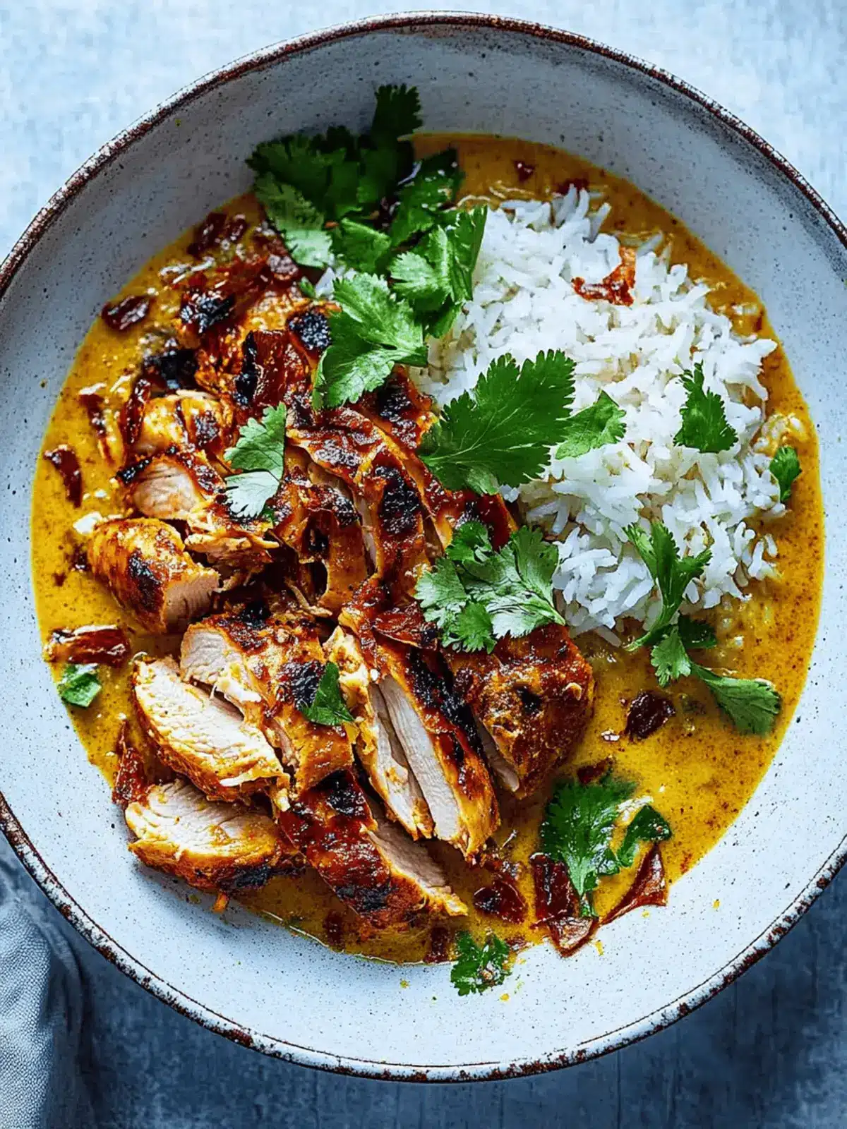 Savory Curried Coconut Chicken & Rice in 30 Minutes 4 Curried Coconut Chicken & Rice