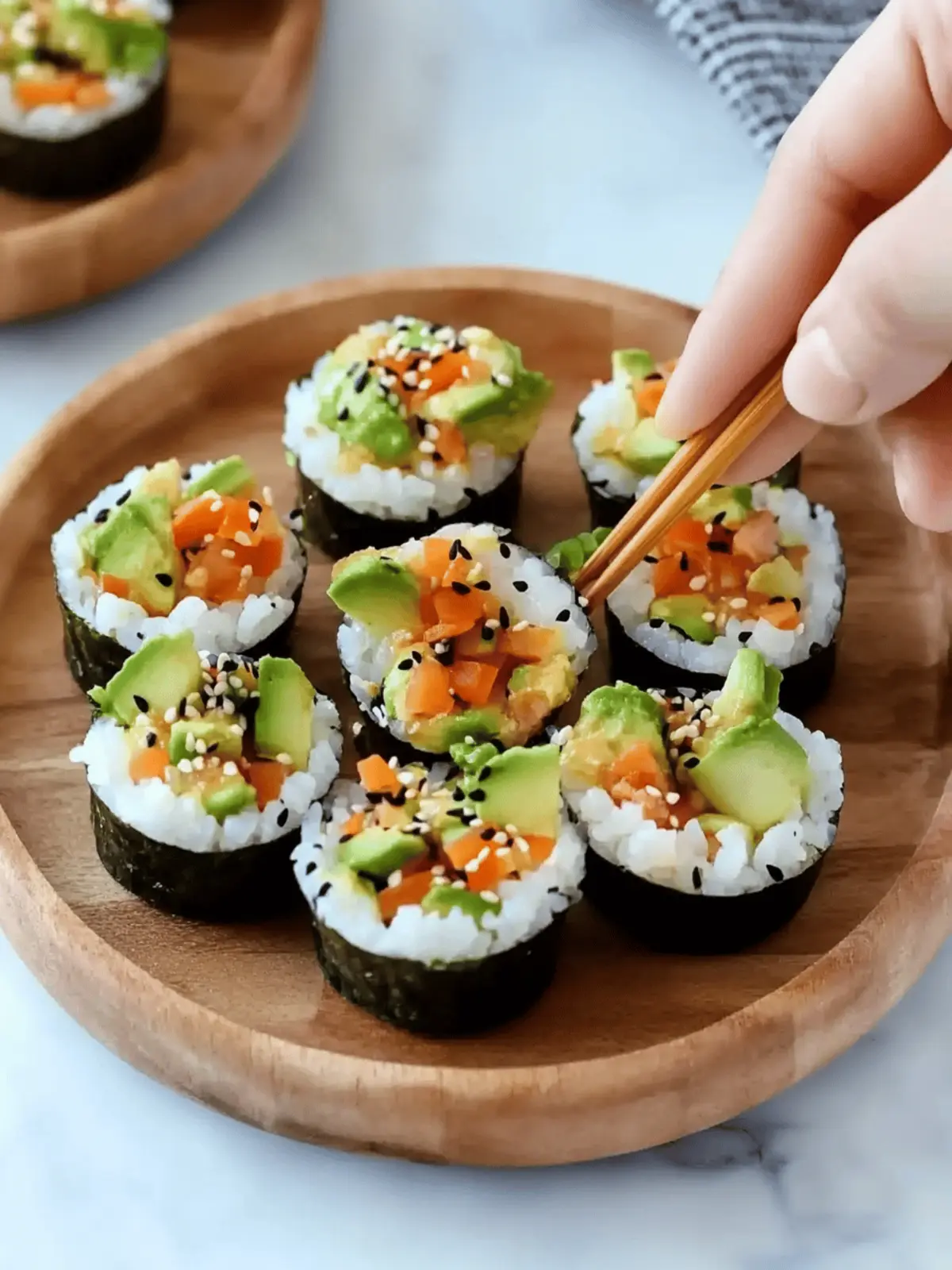 Super Easy Sushi Cups: Customize Your Perfect Bite 2 Super Easy Sushi Cups