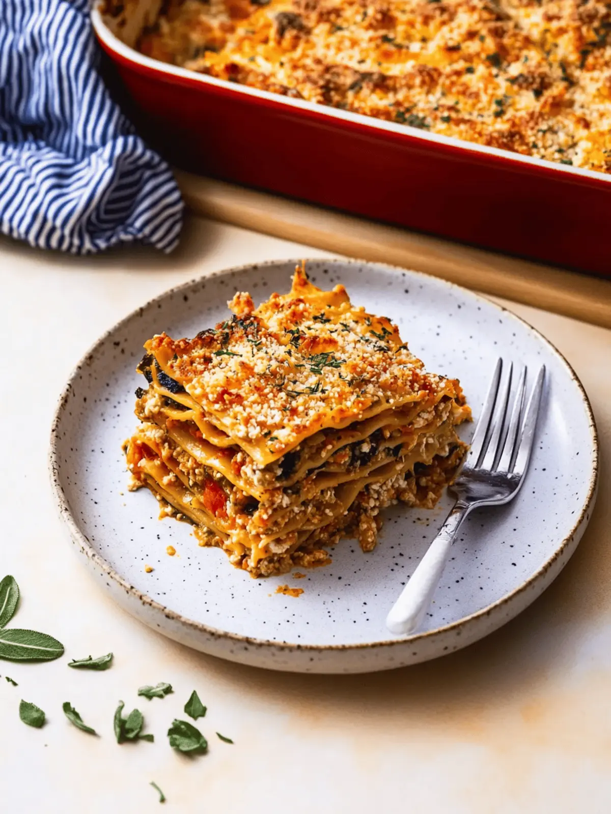 Delicious Vegetable Lasagna with Cashew Ricotta You’ll Love 5 Vegetable Lasagna with Cashew Ricotta