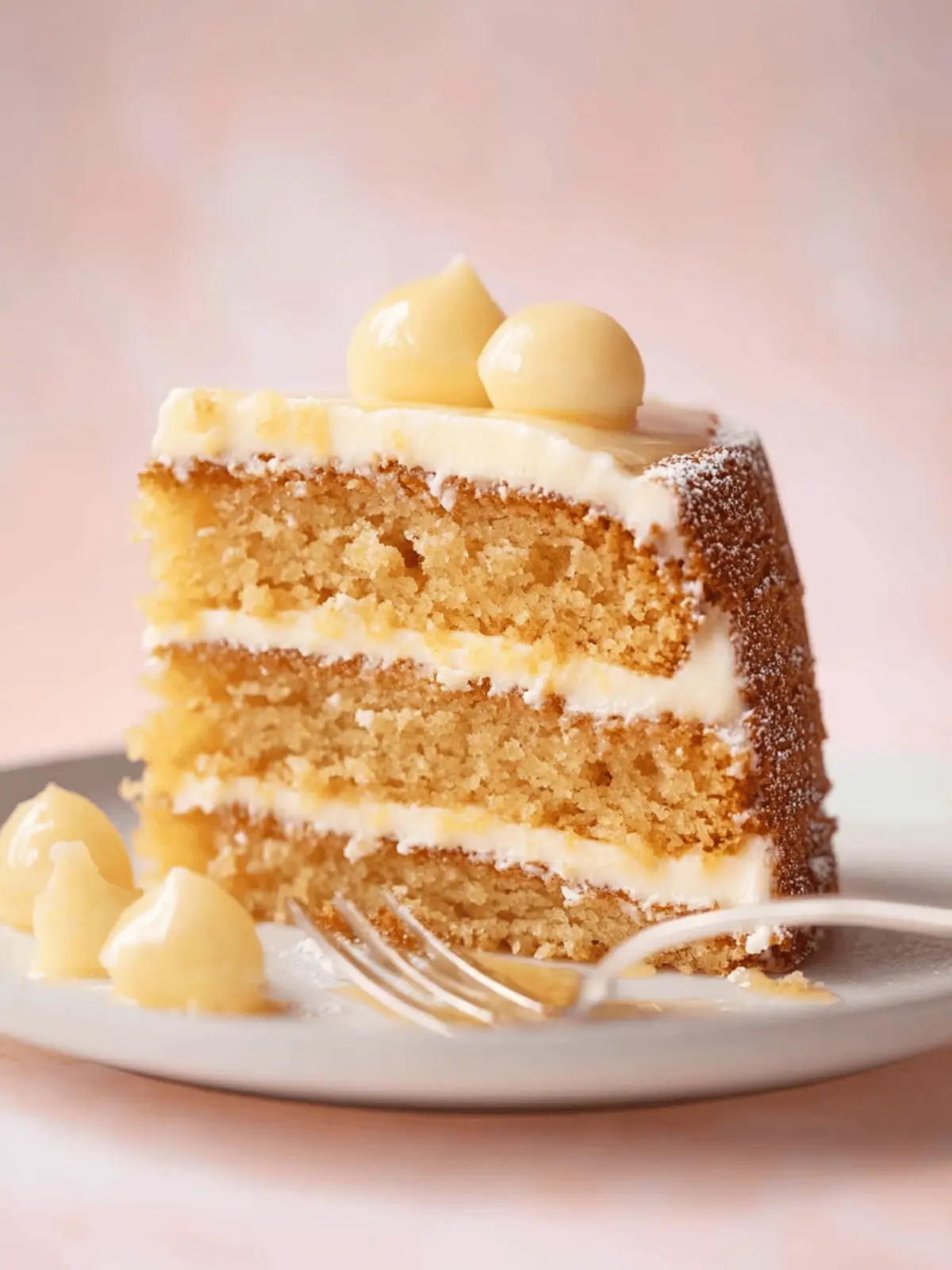 Irresistibly Moist Honey Cake with Creamy Buttercream Layers 3 Honey Cake