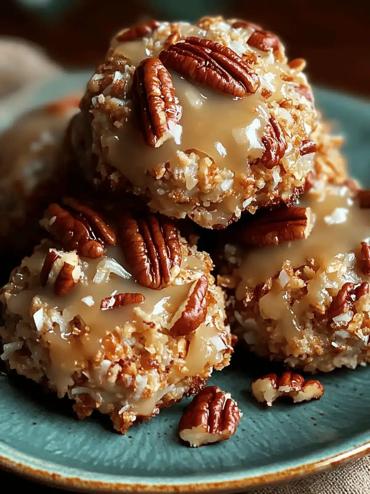 No-Bake Coconut Pecan Praline Cookies That Everyone Loves 4 No-Bake Coconut Pecan Praline Cookies