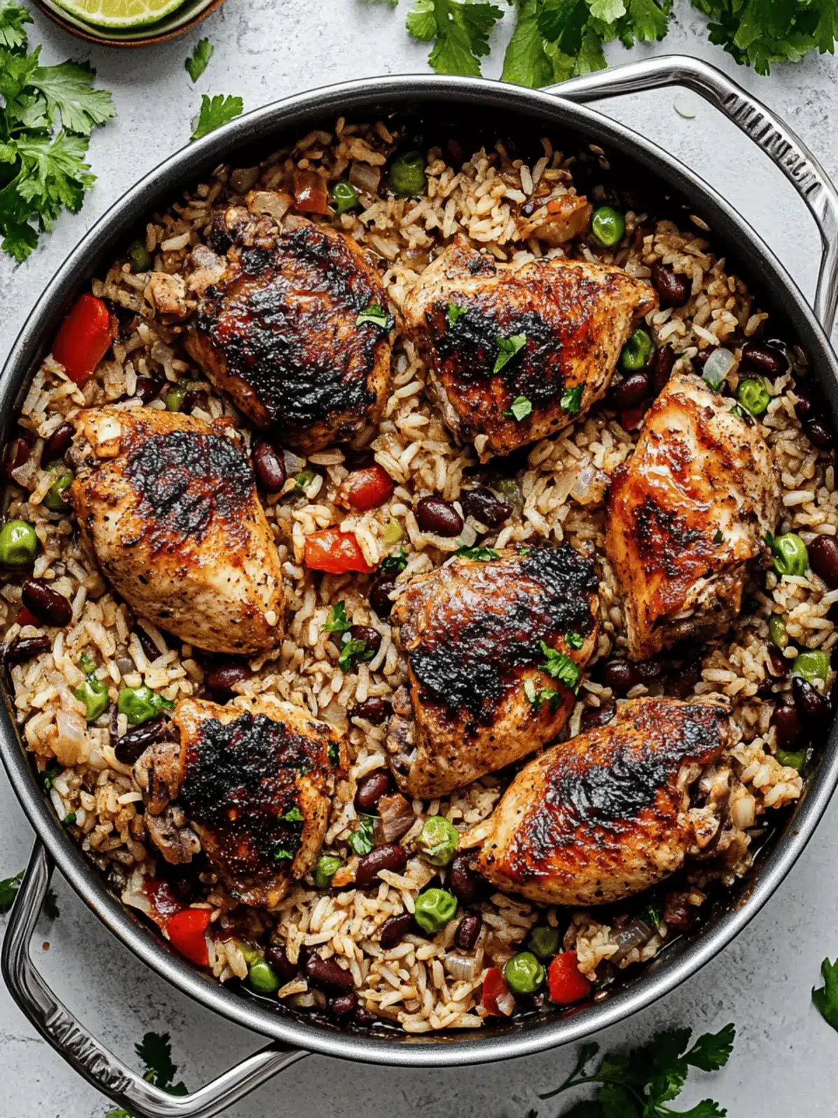 One-Pan Chicken with Rice and Beans for Cozy Family Nights 6 One-Pan Chicken with Rice and Beans