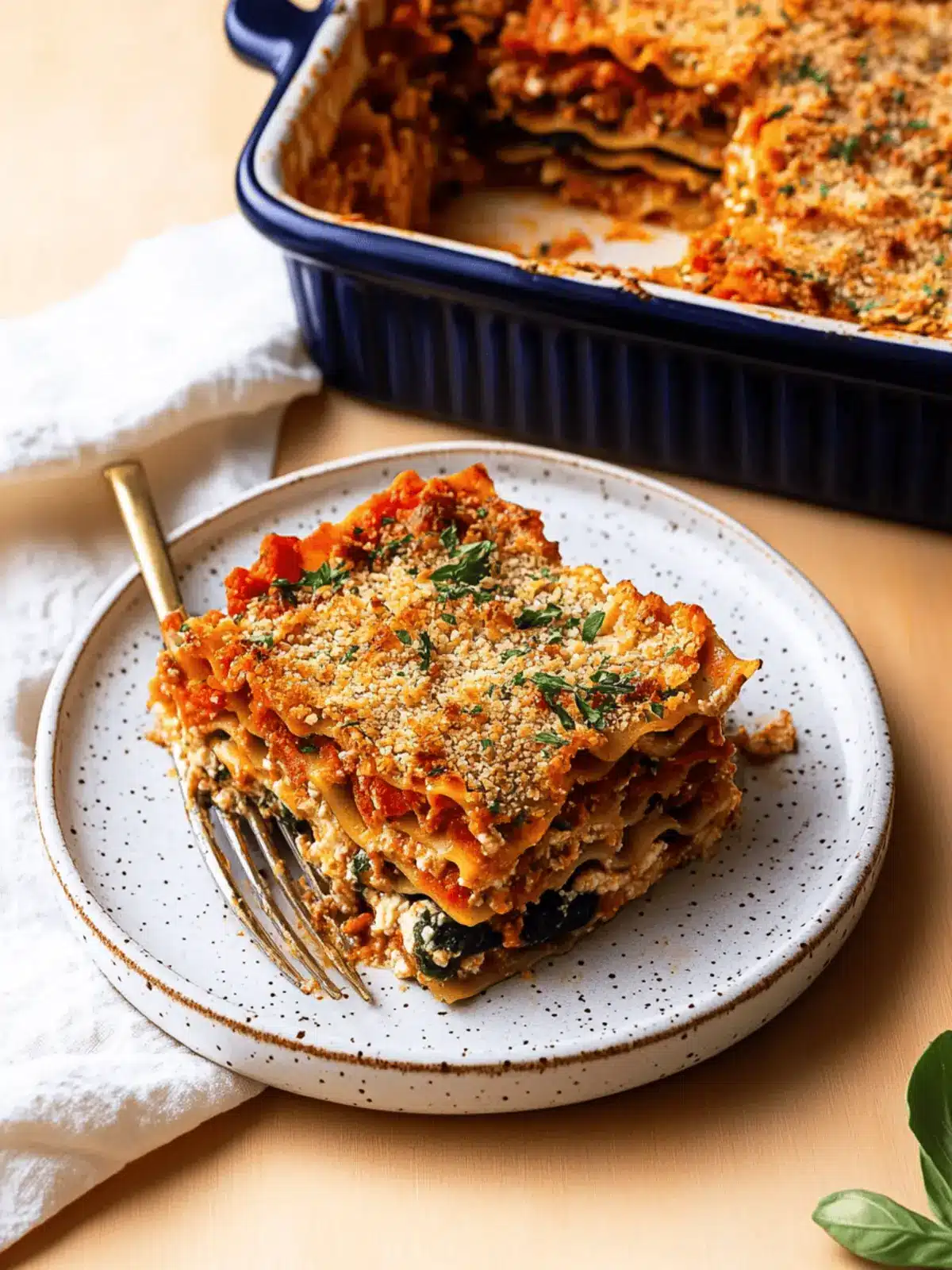 Delicious Vegetable Lasagna with Cashew Ricotta You’ll Love 3 Vegetable Lasagna with Cashew Ricotta