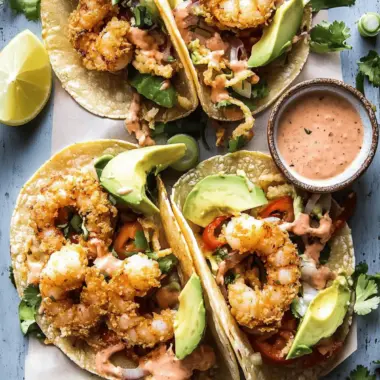 Bang Bang Shrimp and Fried Avocado Tacos for Taco Night Bliss 10 Bang Bang Shrimp and Fried Avocado Tacos