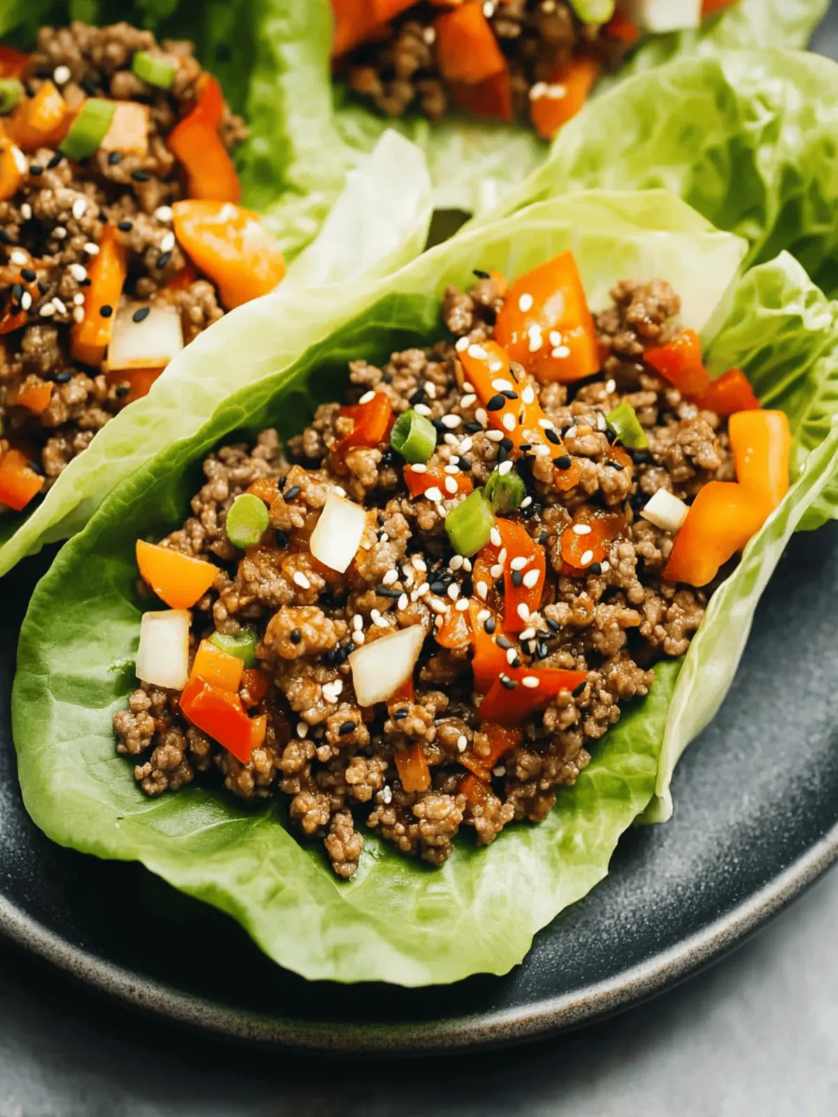 Delicious Asian-Style Ground Beef Lettuce Wraps You’ll Crave 3 Asian-Style Ground Beef Lettuce Wraps