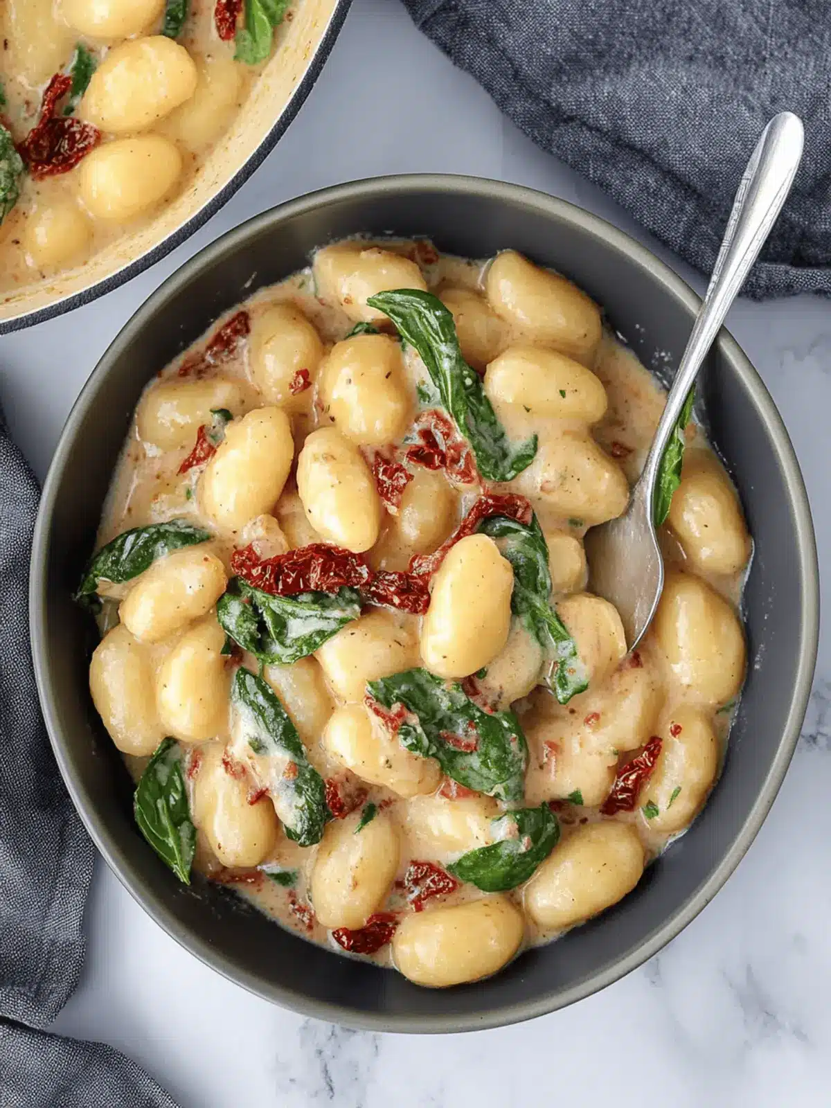 Creamy Vegan Gnocchi with Sun Dried Tomato Sauce Bliss 4 Gnocchi with Creamy Vegan Sun Dried Tomato Sauce