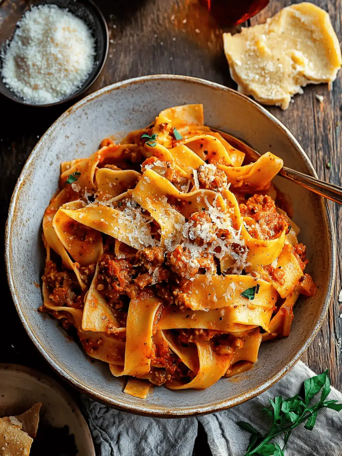 Creamy Calabrian Chili Pappardelle: Cozy Up with Sausage & Fennel 3 Creamy Calabrian Chili Pappardelle with Sausage & Fennel