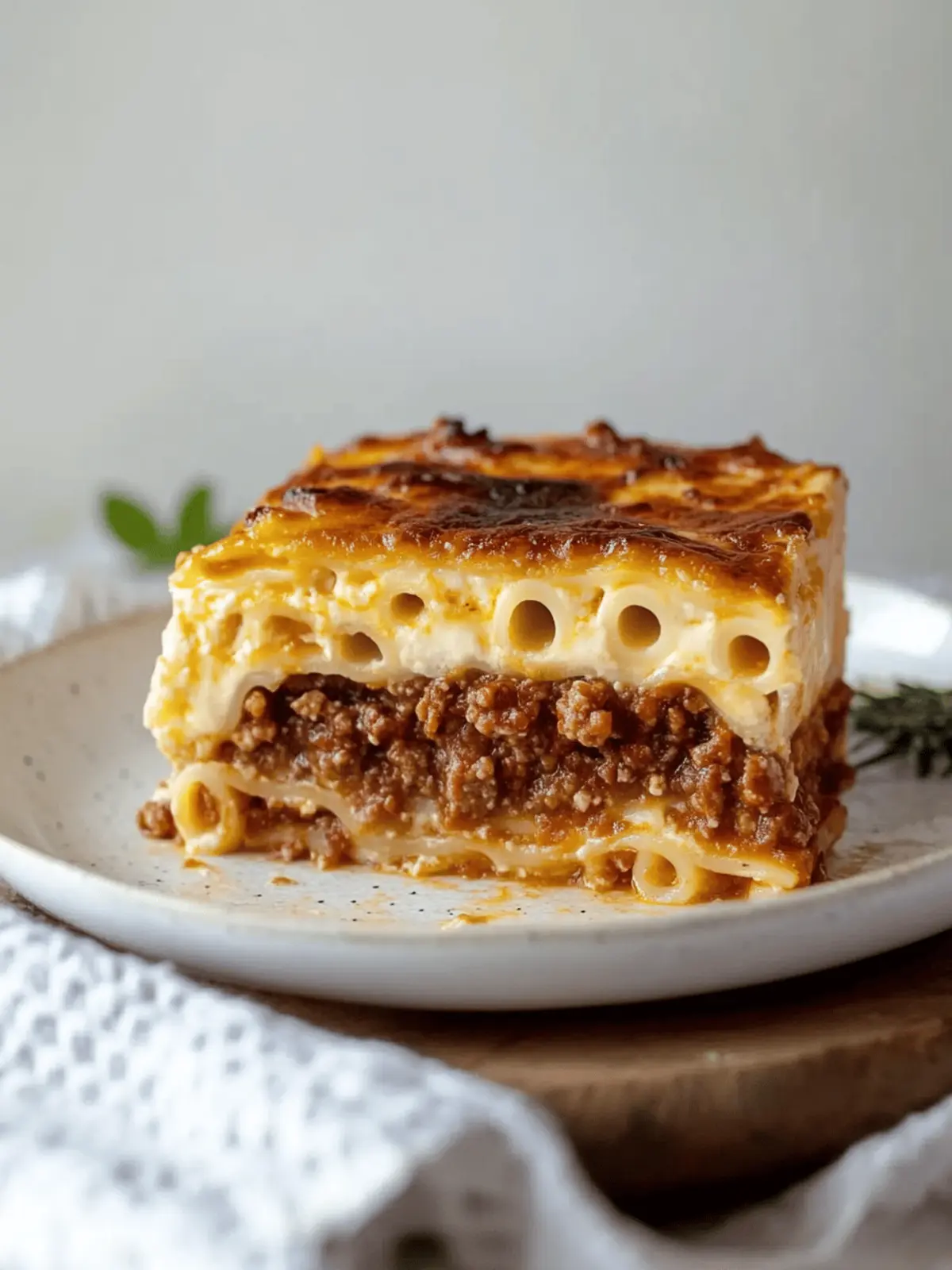 Delicious Pastitsio (Greek Lasagna) for Heartwarming Gatherings 3 Pastitsio (Greek Lasagna)