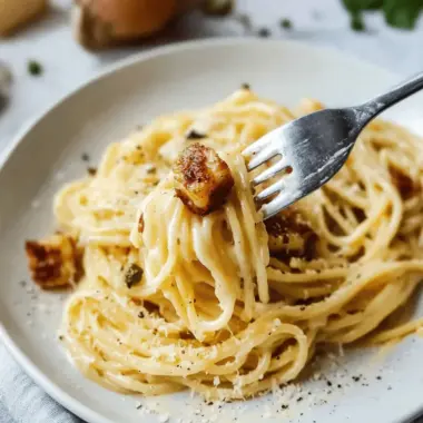 Halloumi Carbonara: Creamy 20-Minute Meatless Magic 10 Halloumi carbonara