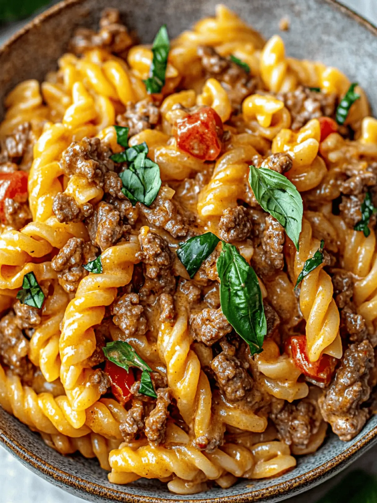 Delicious High-Protein Creamy Beef Pasta in Just 30 Minutes 3 High-Protein Creamy Beef Pasta