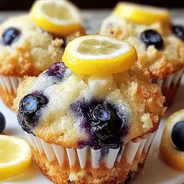 Moist Lemon Blueberry Muffins for a Perfect Morning Boost 10 Lemon Blueberry Muffins