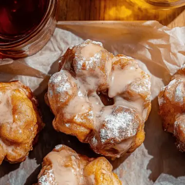 Boozy Bourbon Apple Fritters to Wow Your Fall Gatherings 9 Boozy Bourbon Apple Fritters