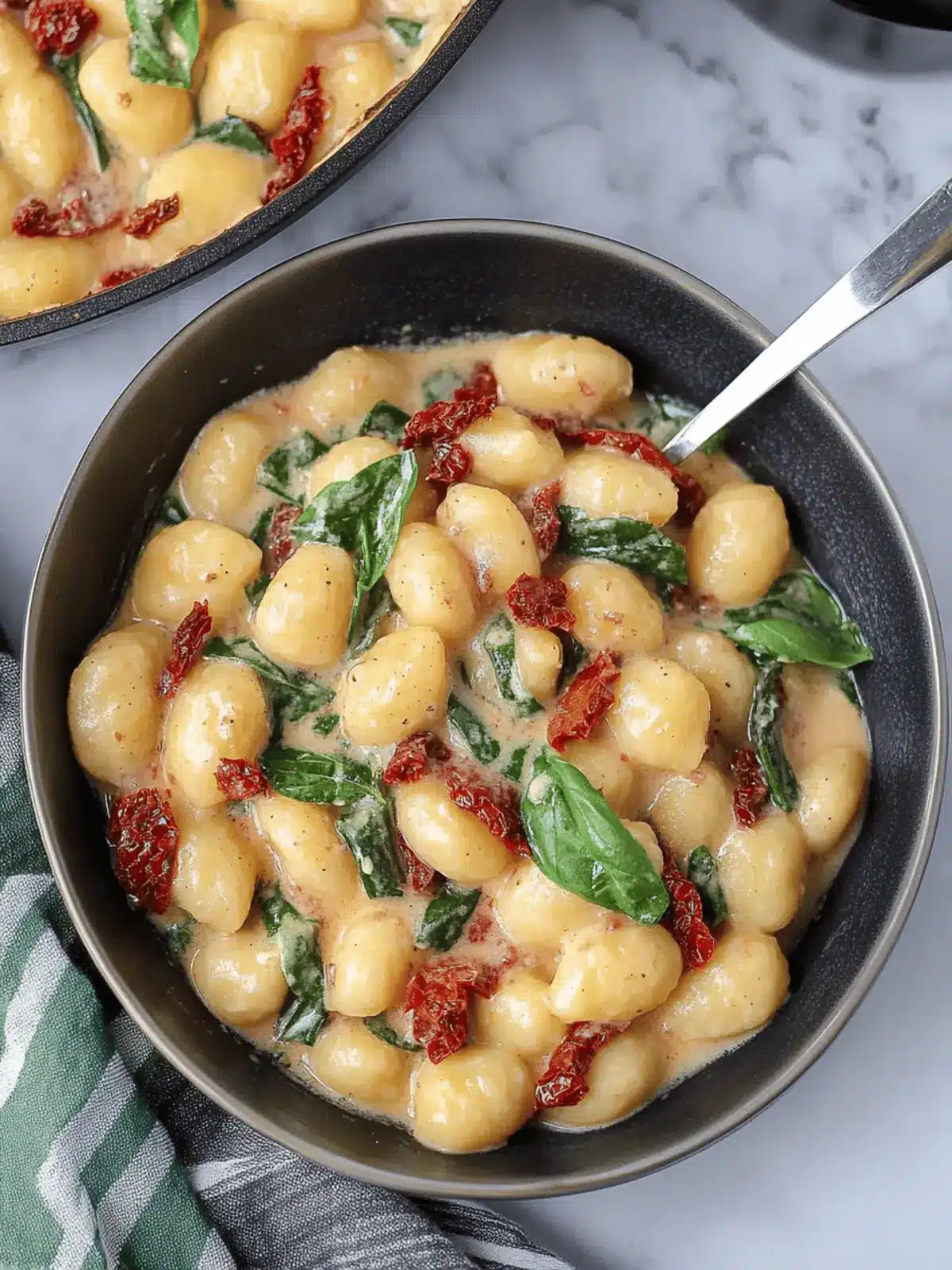 Creamy Vegan Gnocchi with Sun Dried Tomato Sauce Bliss 3 Gnocchi with Creamy Vegan Sun Dried Tomato Sauce