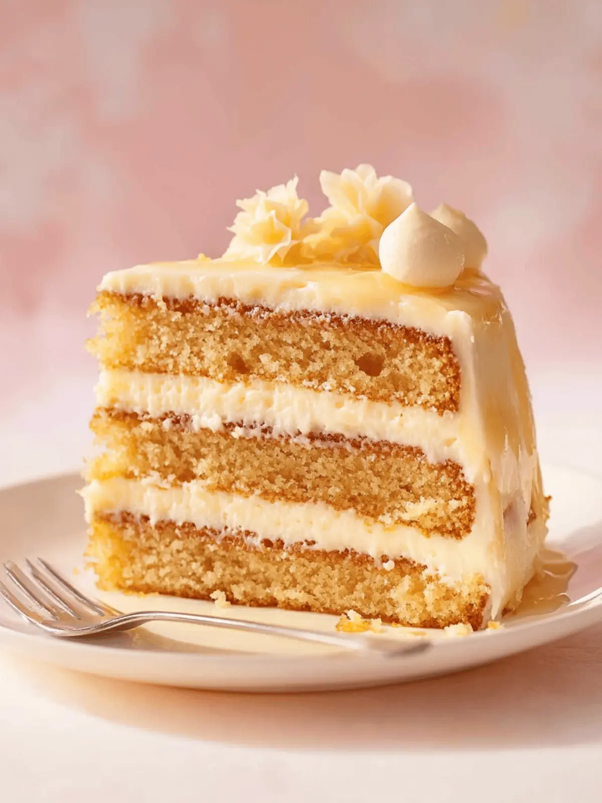 Irresistibly Moist Honey Cake with Creamy Buttercream Layers 2 Honey Cake