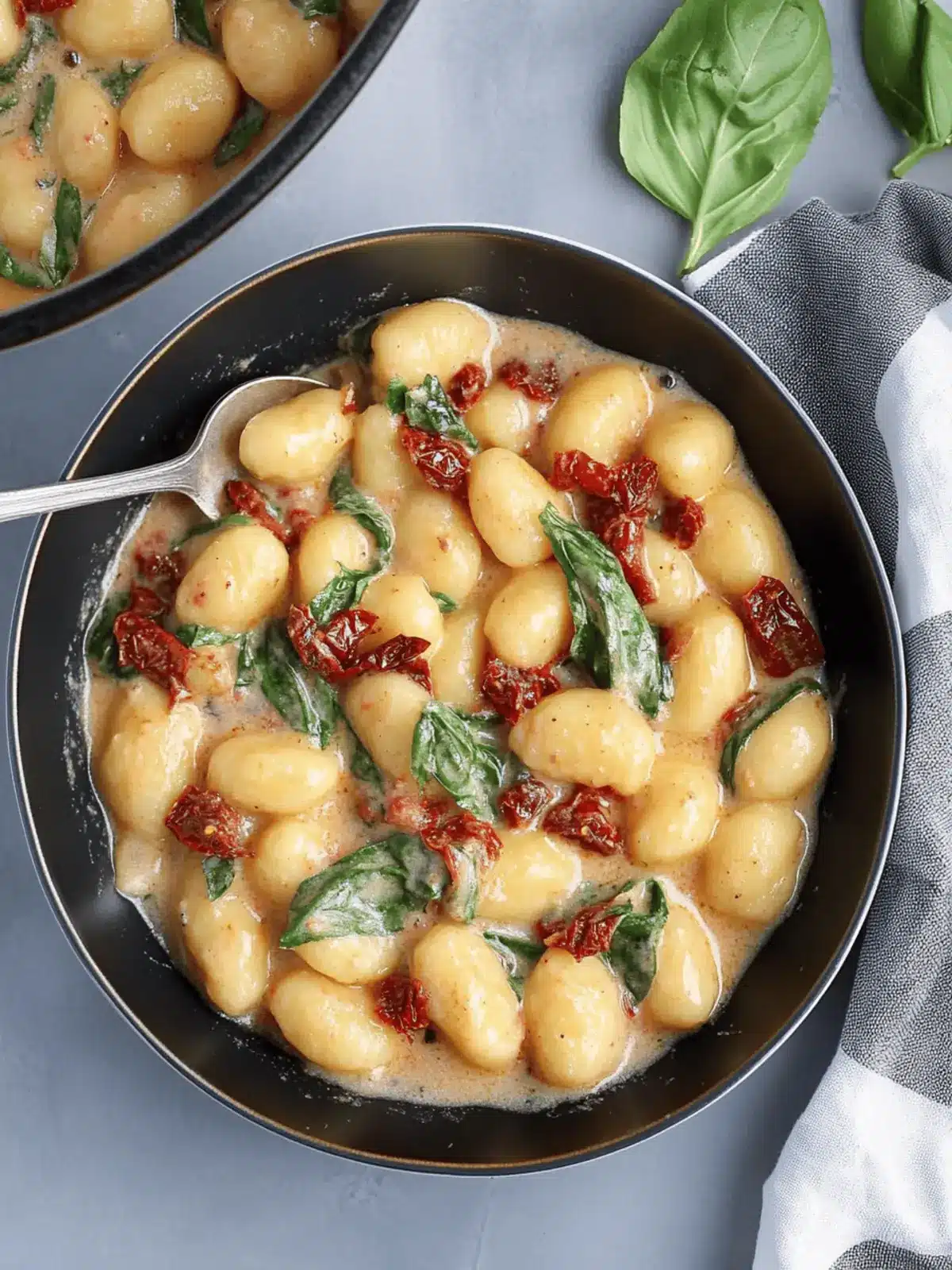 Creamy Vegan Gnocchi with Sun Dried Tomato Sauce Bliss 2 Gnocchi with Creamy Vegan Sun Dried Tomato Sauce