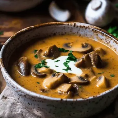Hearty Hungarian Mushroom Soup: Cozy Flavor in Every Spoon 10 Hungarian Mushroom Soup
