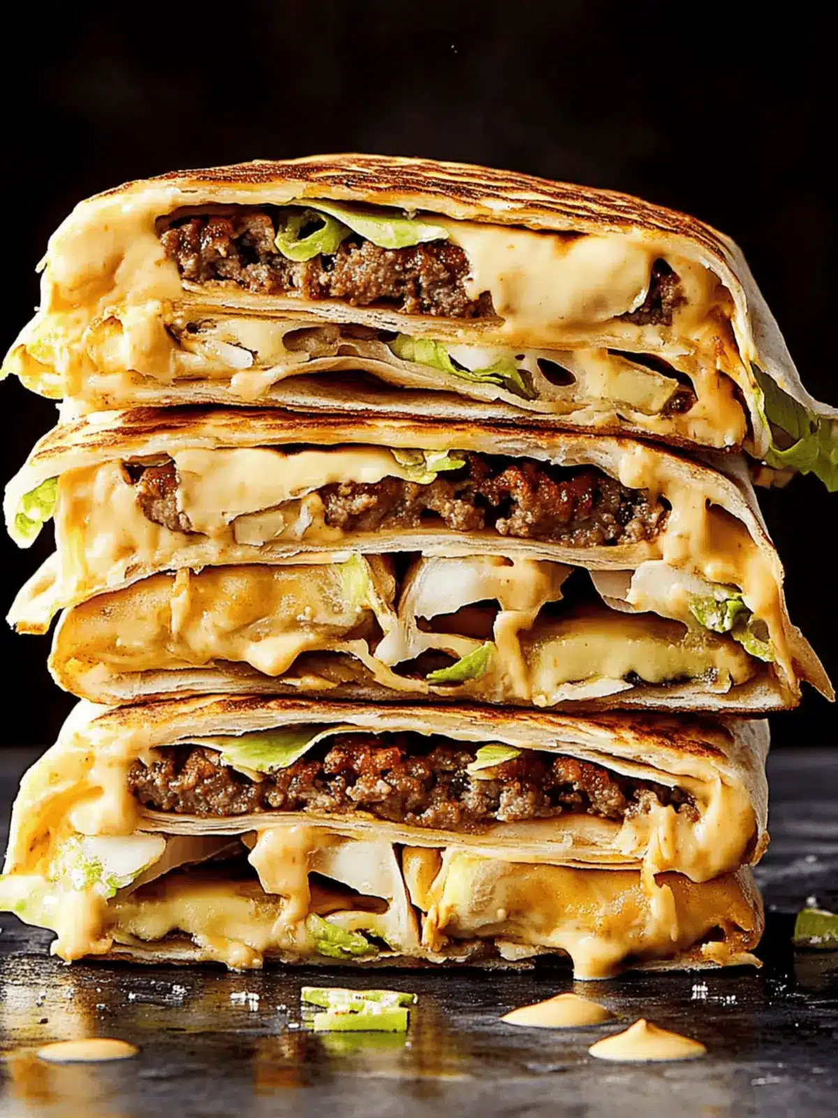Big Mac Crunchwrap: Your Favorite Fast-Food at Home 2 Big Mac Crunchwrap