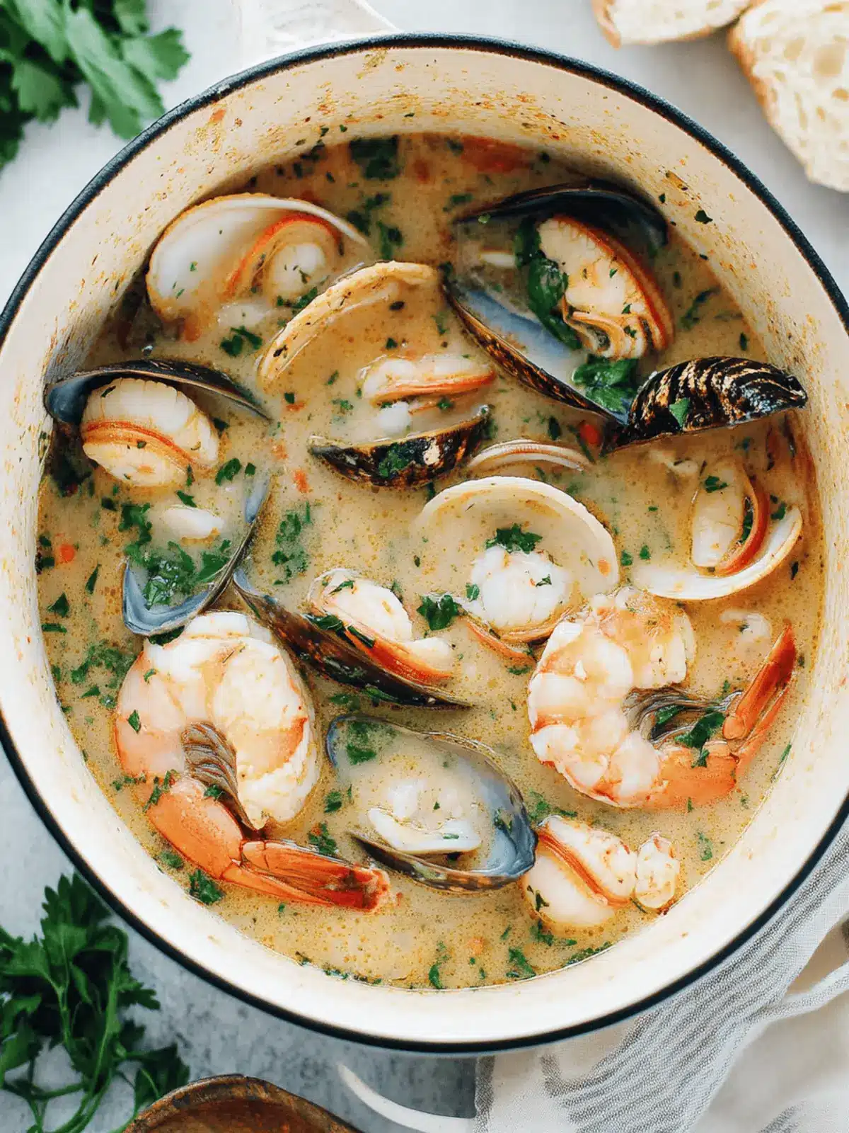 Creamy Rustic Seafood Soup That Will Wow Your Guests 5 Rustic Seafood Soup