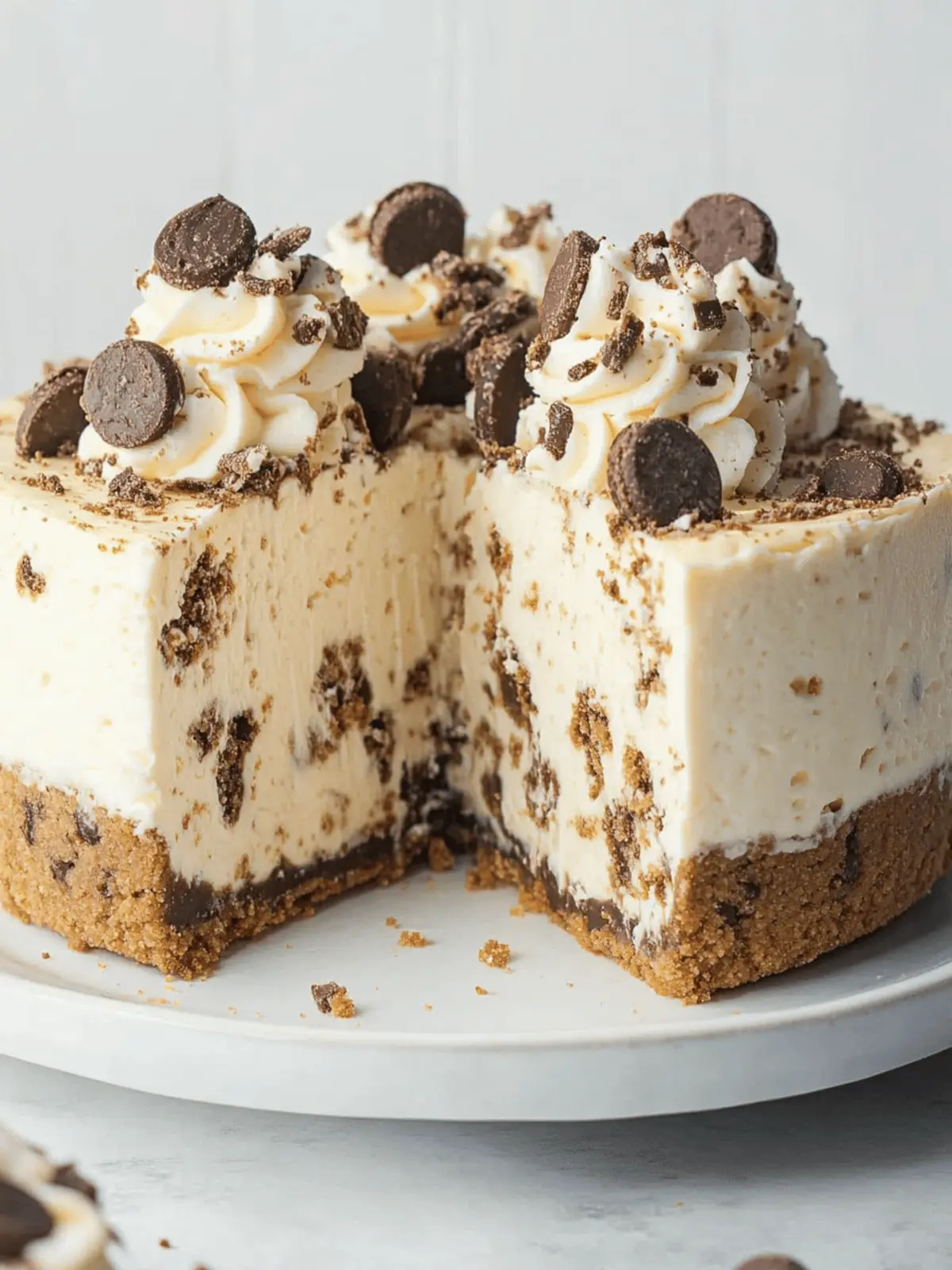 Irresistible Cookie Dough Cheesecake That Will Wow Your Guests 2 Cookie Dough Cheesecake