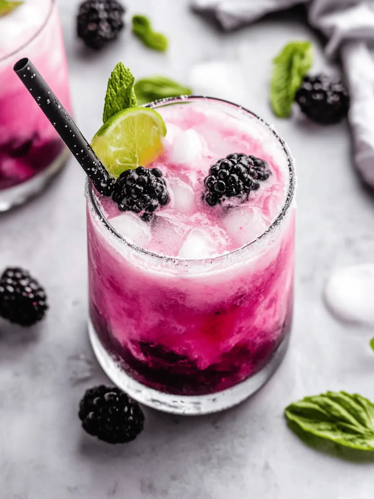 Creamy Blackberry Coconut Mojito: Your Summer Sip Awaits 3 Creamy Blackberry Coconut Mojito