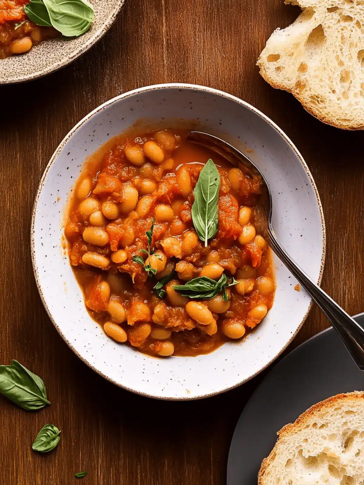 Creamy Tomato Beans: Wholesome Vegan Comfort in Minutes 3 Creamy Tomato Beans