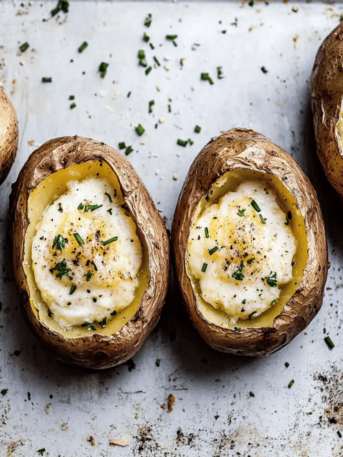Best Baked Potato Recipe for Crispy Skins and Fluffy Goodness 2 Best Baked Potato