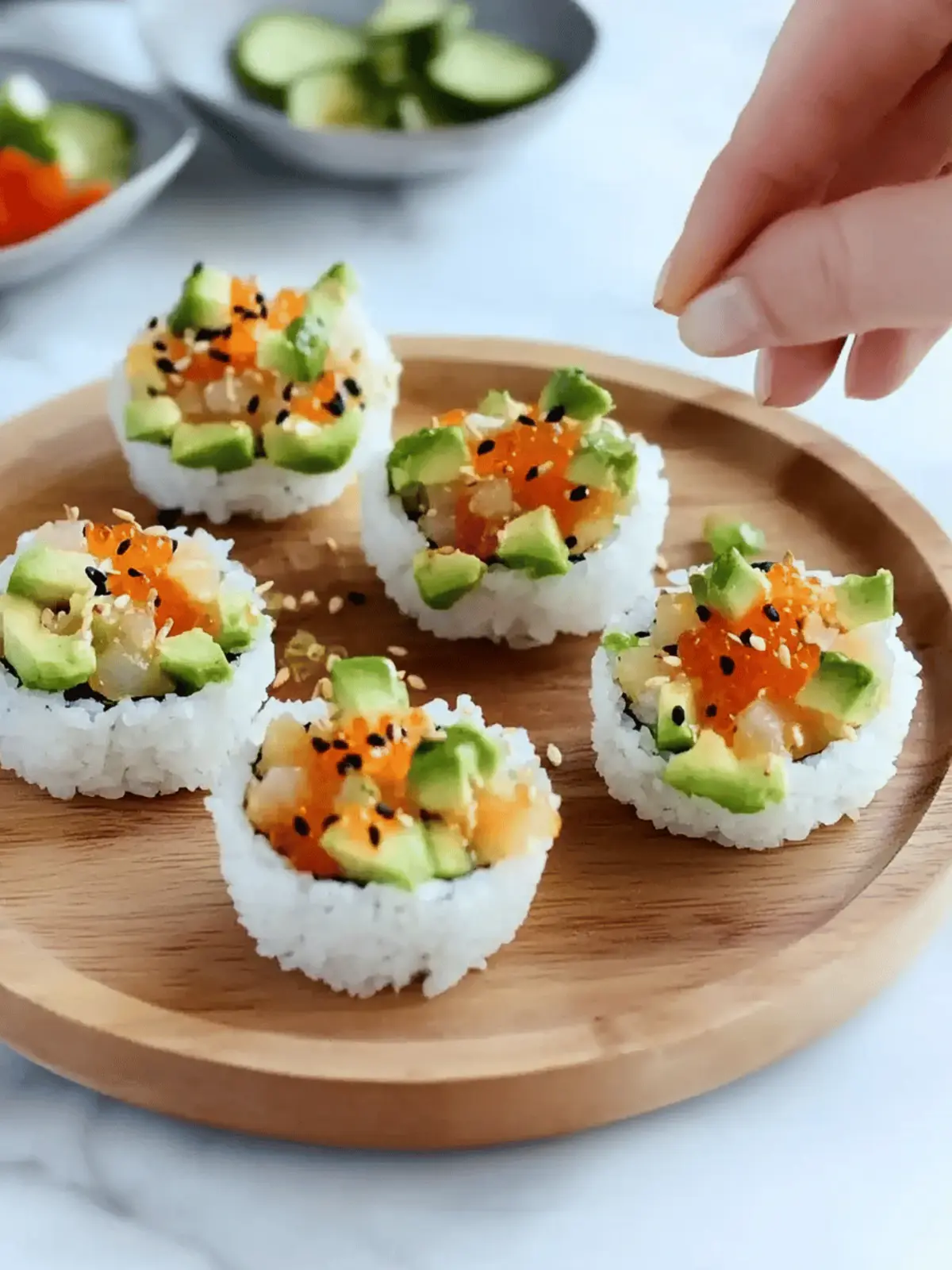 Super Easy Sushi Cups: Customize Your Perfect Bite 4 Super Easy Sushi Cups