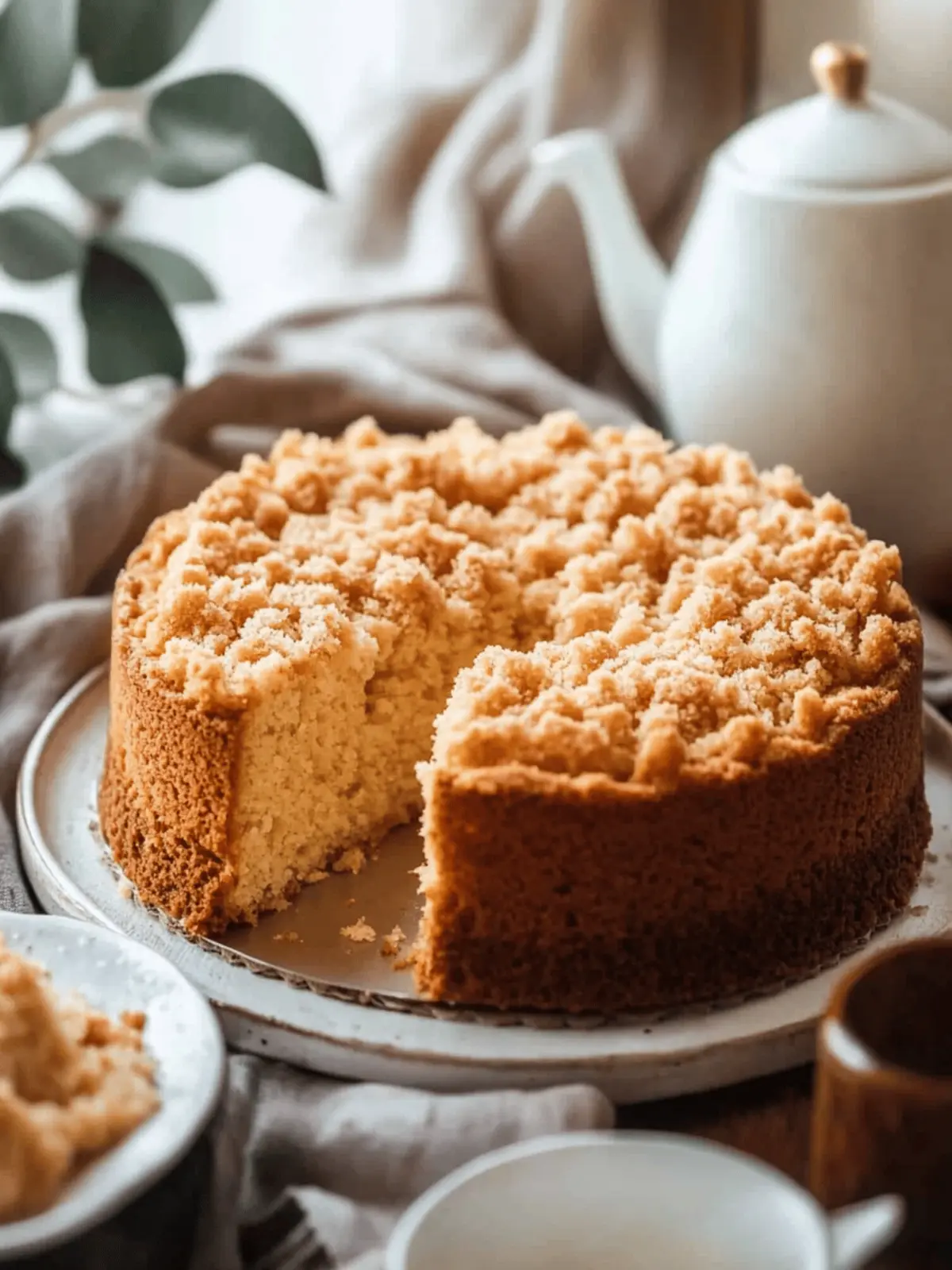 Decadent Ricotta Coffee Cake for Cozy Mornings 2 Ricotta Coffee Cake