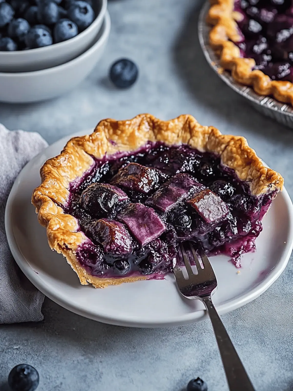 Irresistible Spiced Blueberry Pie for Sweet Home Comfort 5 Spiced Blueberry Pie