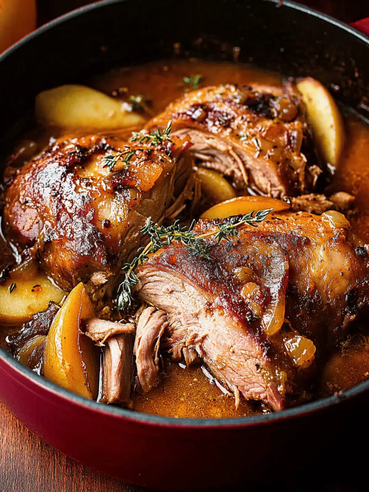 Hearty Apple Cider Braised Pork Shoulder for Cozy Meals 2 Apple Cider Braised Pork Shoulder