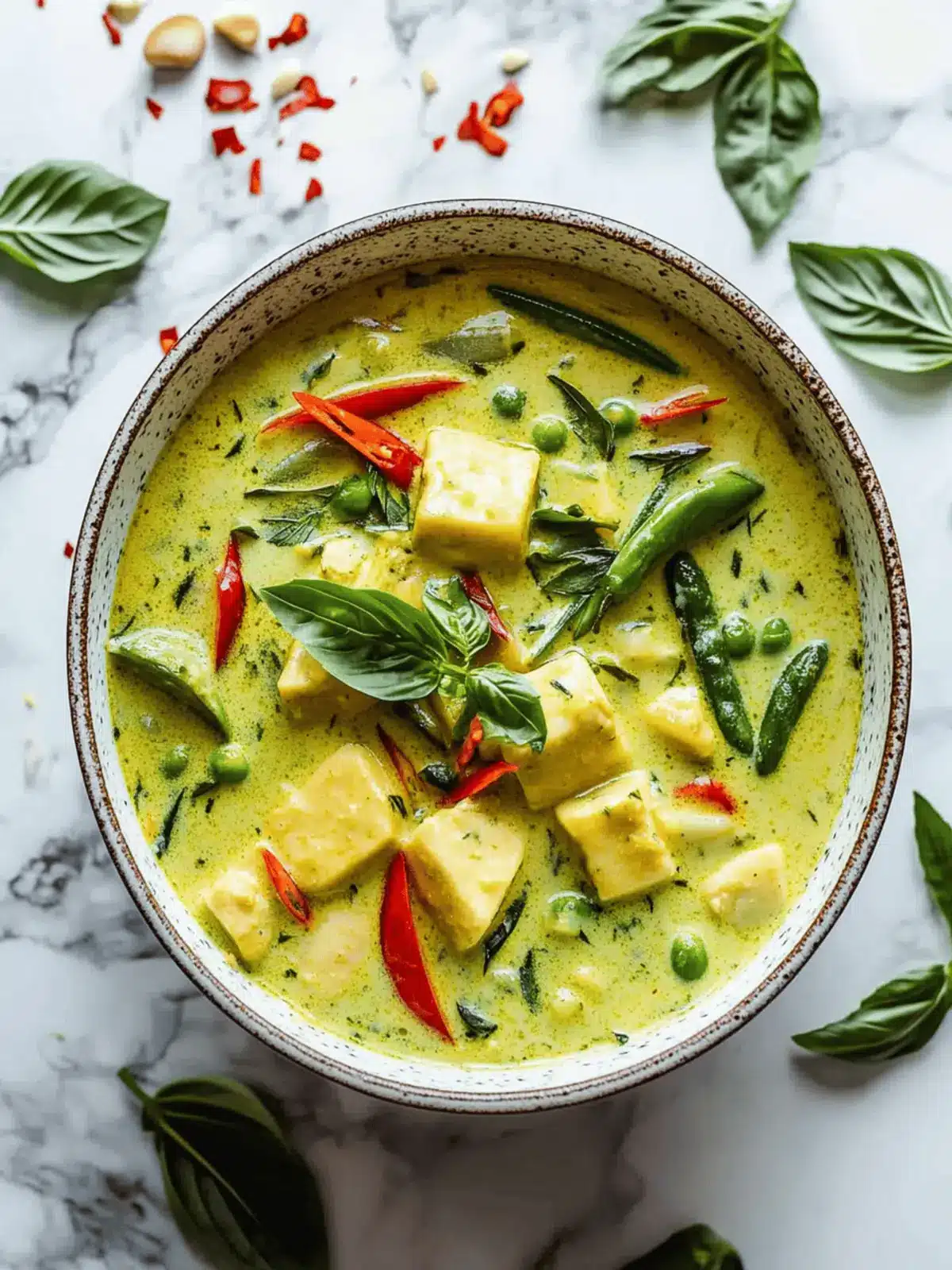 Quick & Flavorful Vegetarian Thai Green Curry in 30 Minutes 4 Vegetarian Thai Green Curry