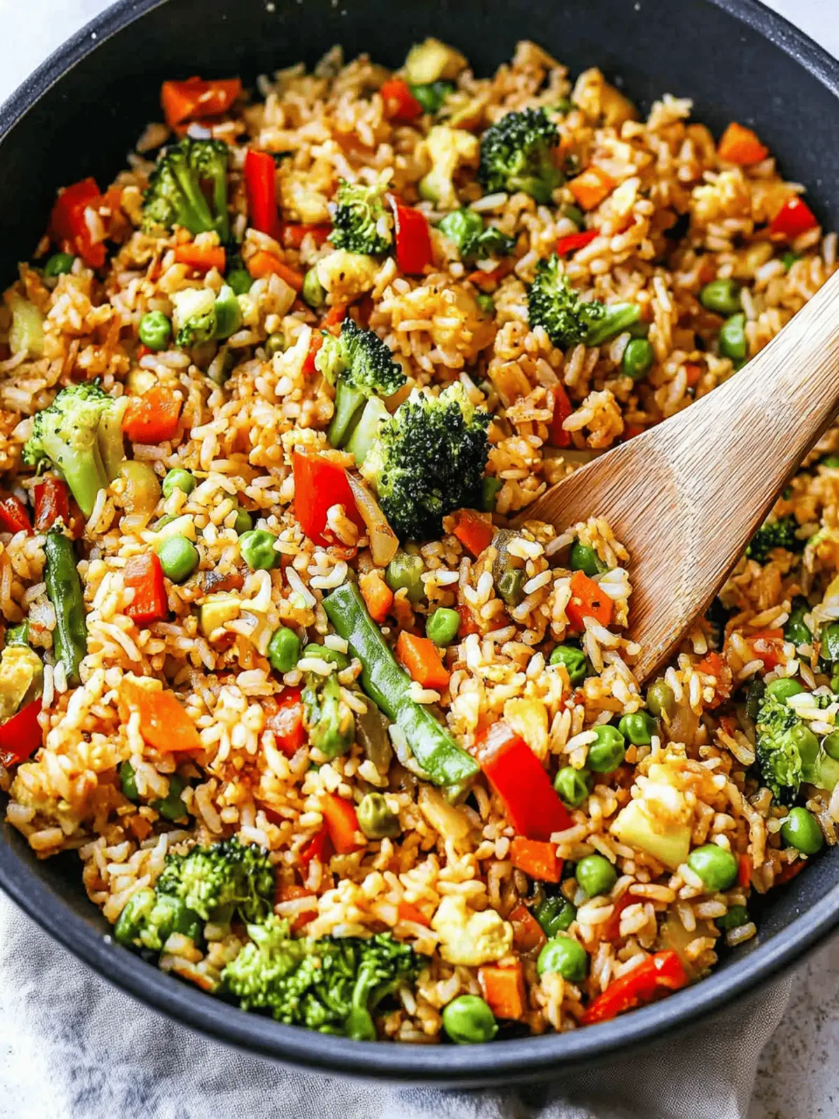 Savor the Quick Delight of Veggie Fried Rice Tonight 2 Veggie Fried Rice