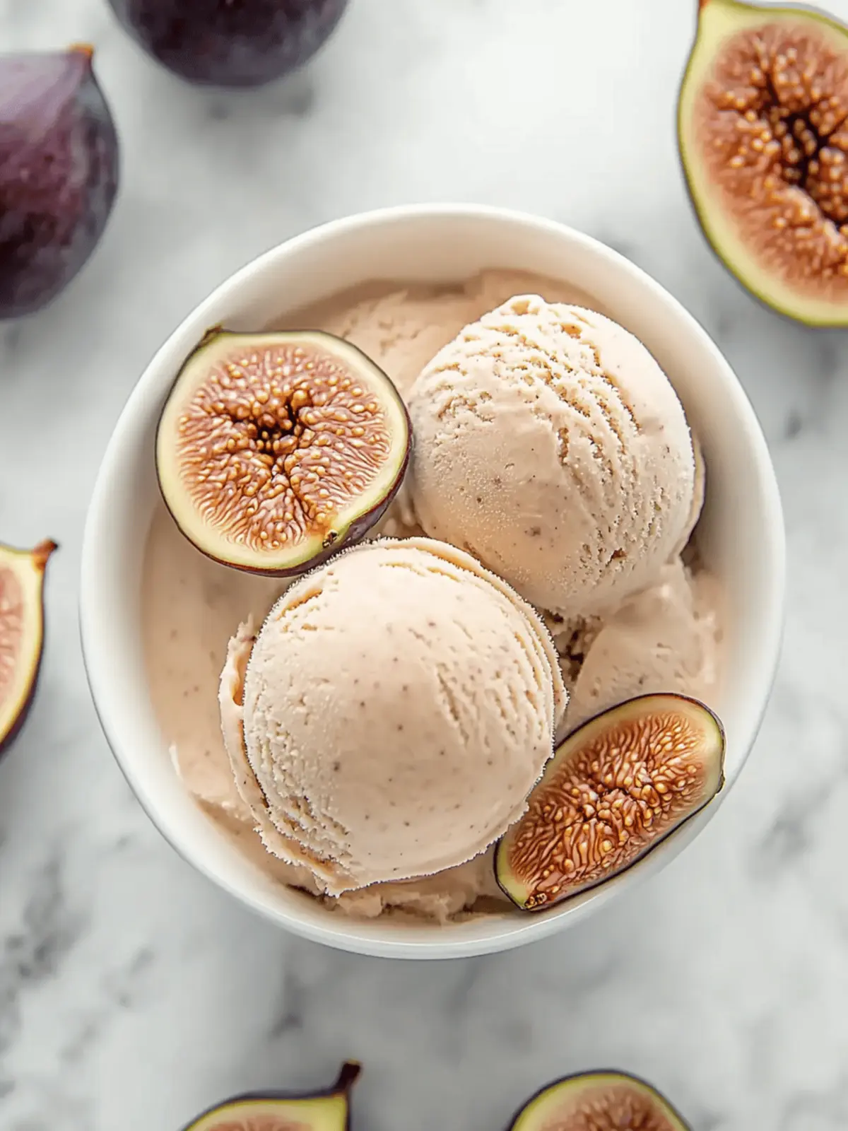 Rich Homemade Fig and Walnut Ice Cream You'll Crave All Summer 2 Rich Homemade Fig and Walnut Ice Cream