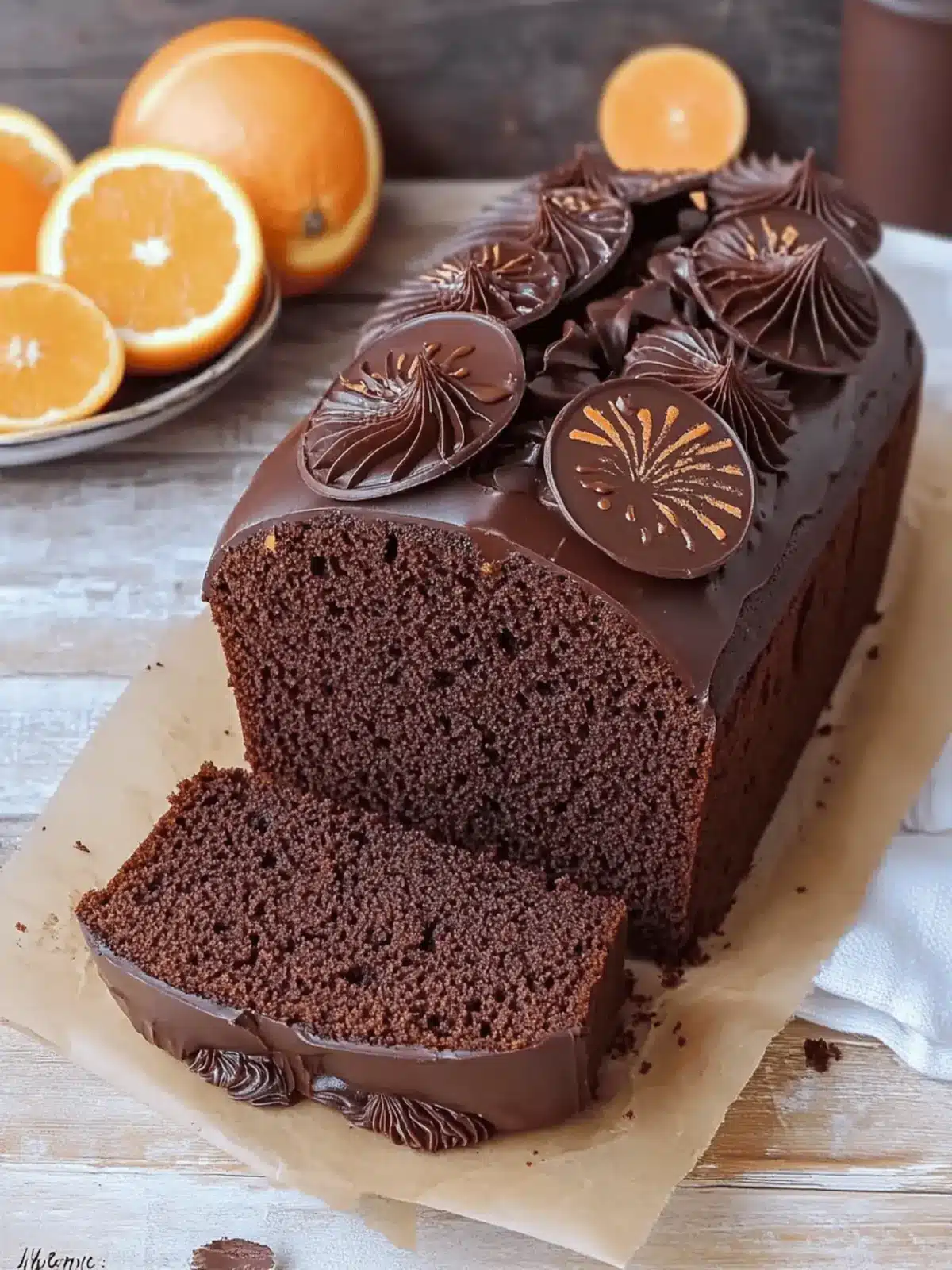 Irresistible Chocolate Orange Loaf Cake That Melts in Your Mouth 2 Chocolate Orange Loaf Cake