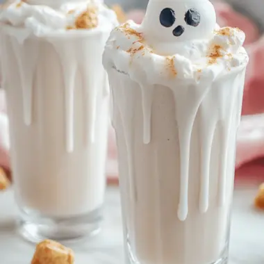 Indulge in a Drunken Ghost Milkshake: Spooky Sweet Treat! 10 Drunken Ghost Milkshake