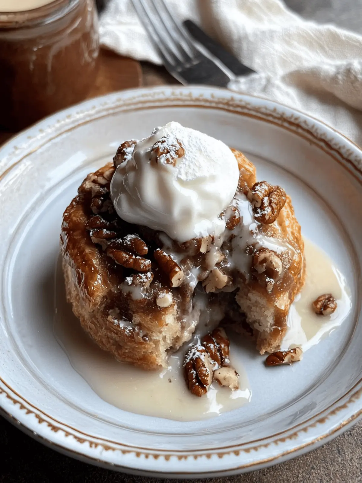 Toasted Pecan Croissant Bread Puddings: A Cozy Date Night Treat 4 Toasted Pecan Croissant Bread Puddings
