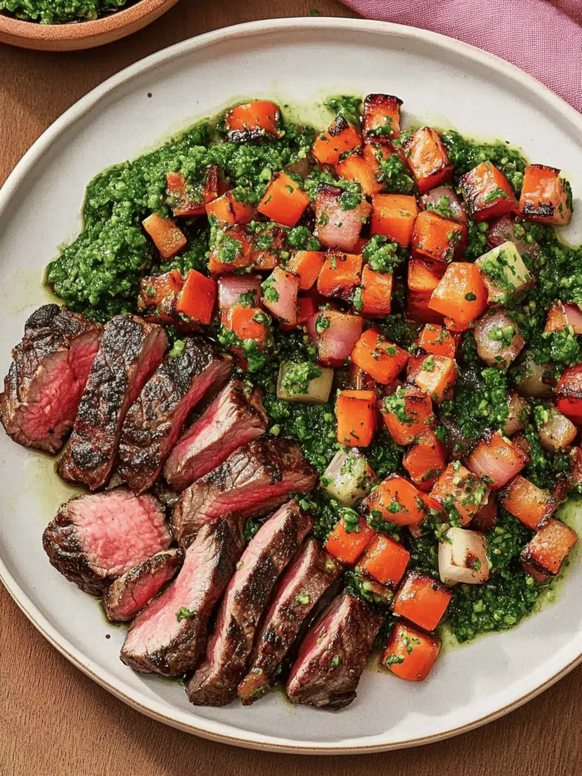 Savor the Flavor: Argentine Chimichurri Steak Awaits You 4 Argentine Chimichurri Steak