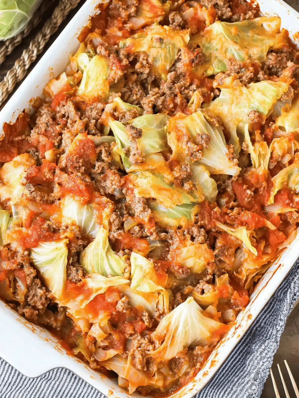 Hearty Cabbage Roll Casserole for Effortless Weeknight Dinners 3 Cabbage Roll Casserole