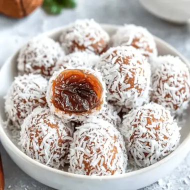 3 Ingredient Coconut Date Rolls: A Quick, Guilt-Free Delight 9 3 Ingredient Coconut Date Rolls
