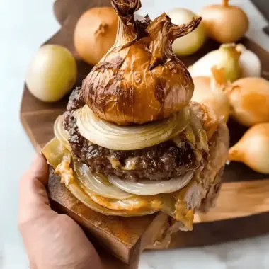 Onion-Wrapped Flying Dutchman: A Low-Carb Burger Delight 10 Onion-Wrapped Flying Dutchman