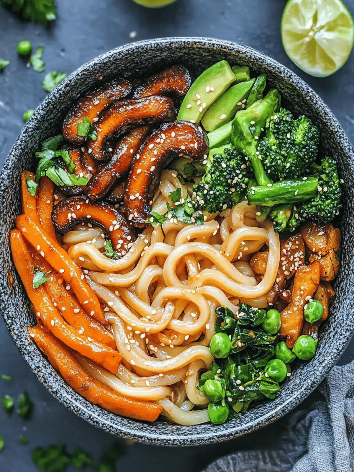 Delicious Vegan Udon Noodle and Veggie Bowl for Quick Dinners 4 Udon Noodle and Veggie Bowl