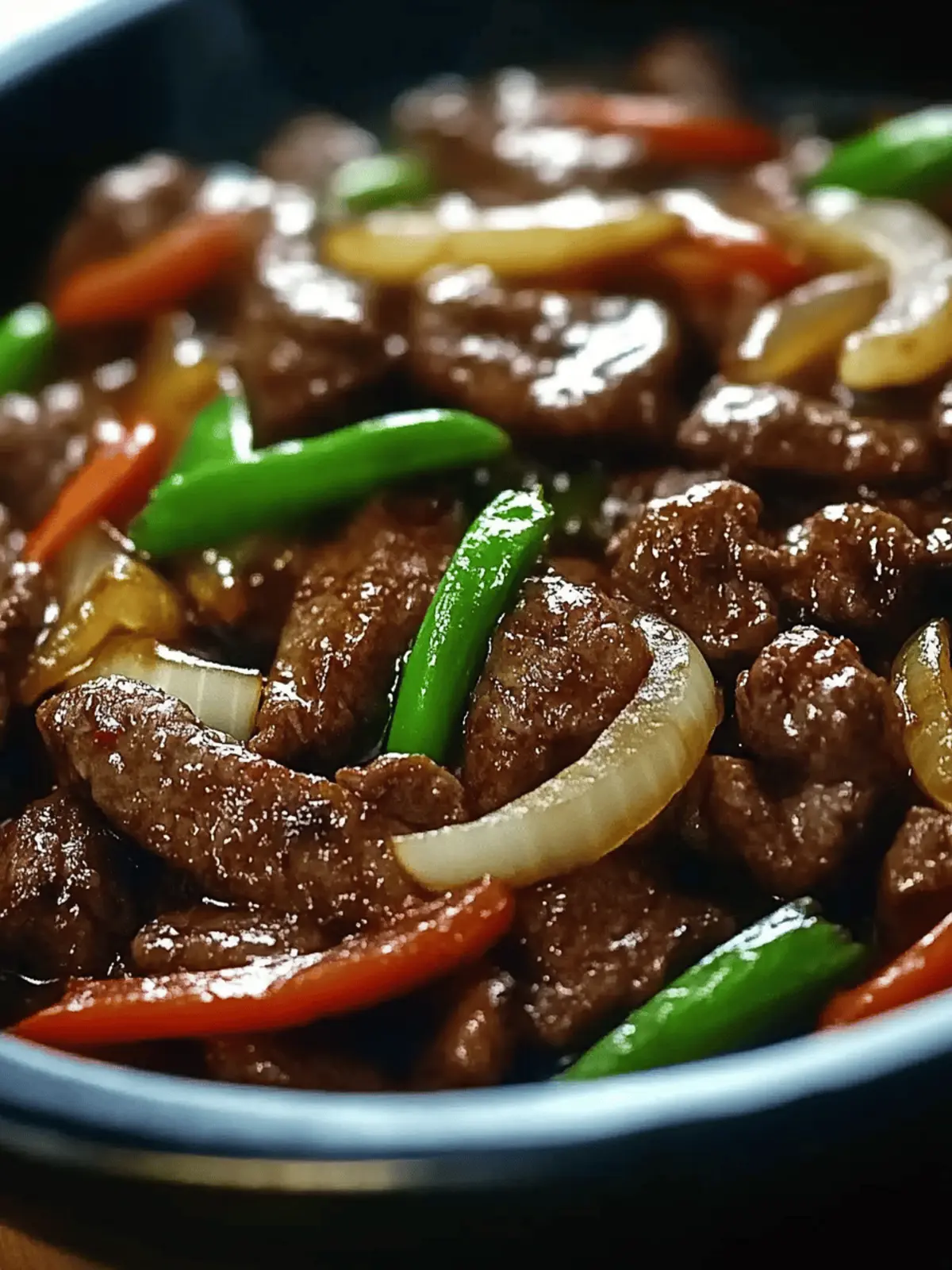 Sizzling Chinese Pepper Steak with Onions in 30 Minutes 4 Sizzling Chinese Pepper Steak with Onions