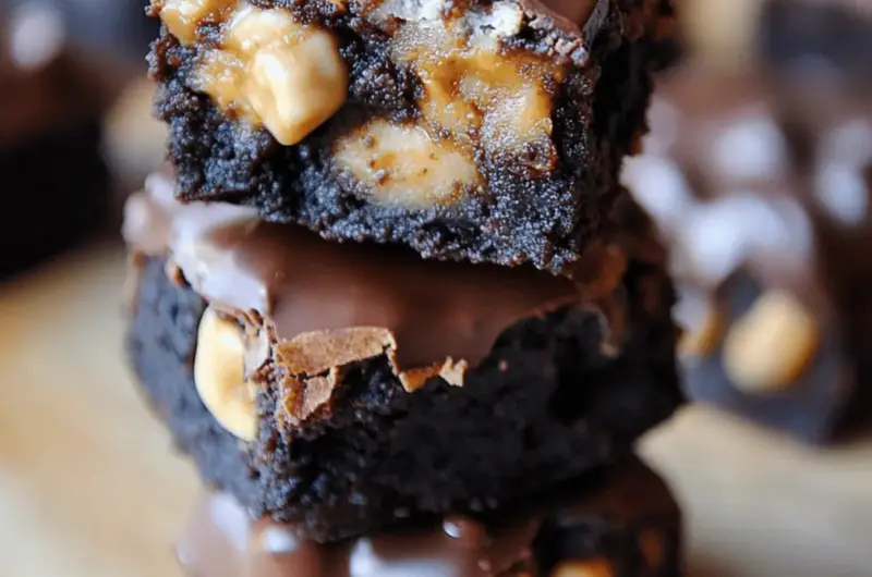Snickers Brownie Bites