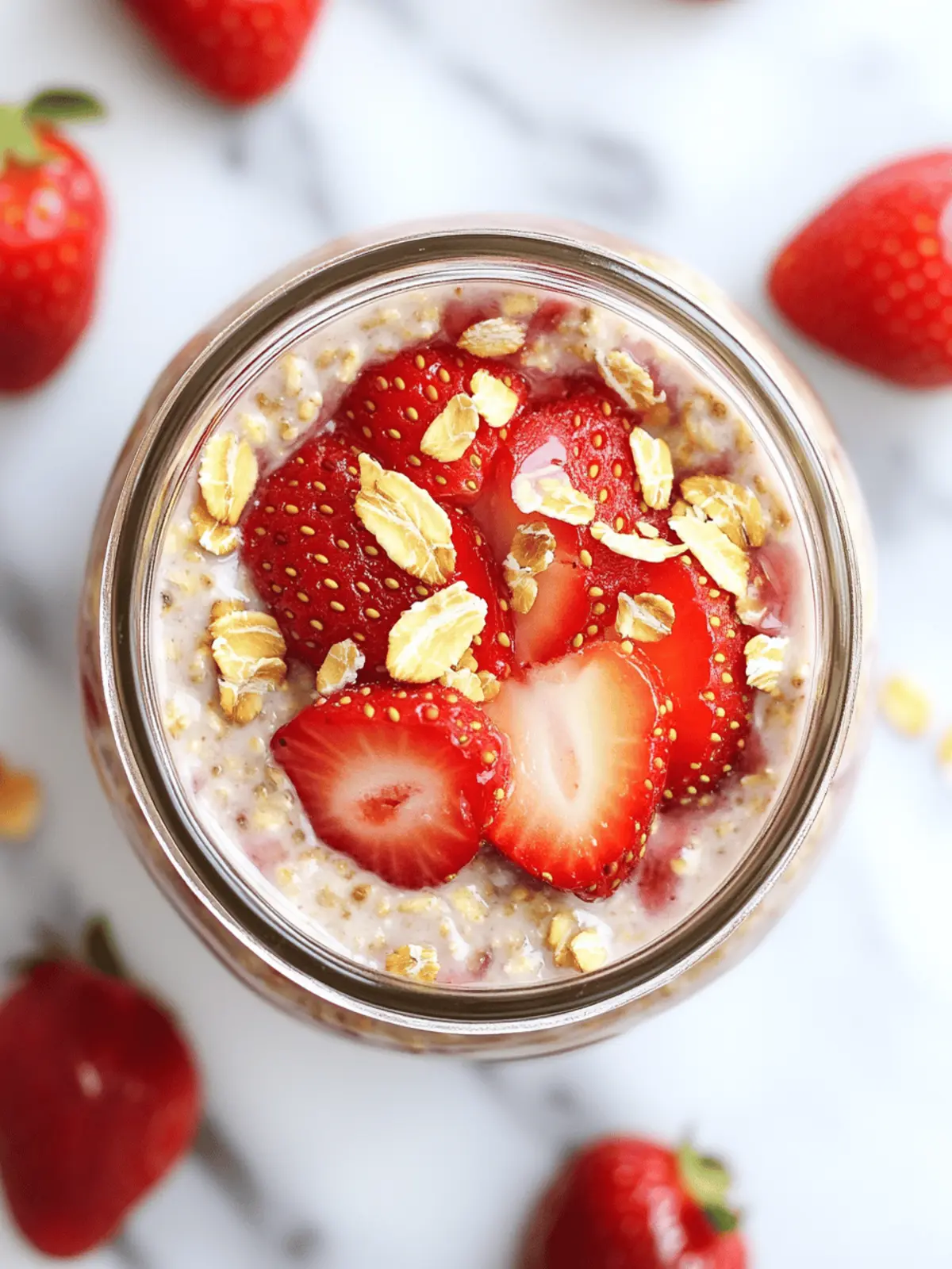 Strawberry Cheesecake Overnight Oats for Sweet Mornings 3 Strawberry Cheesecake Overnight Oats