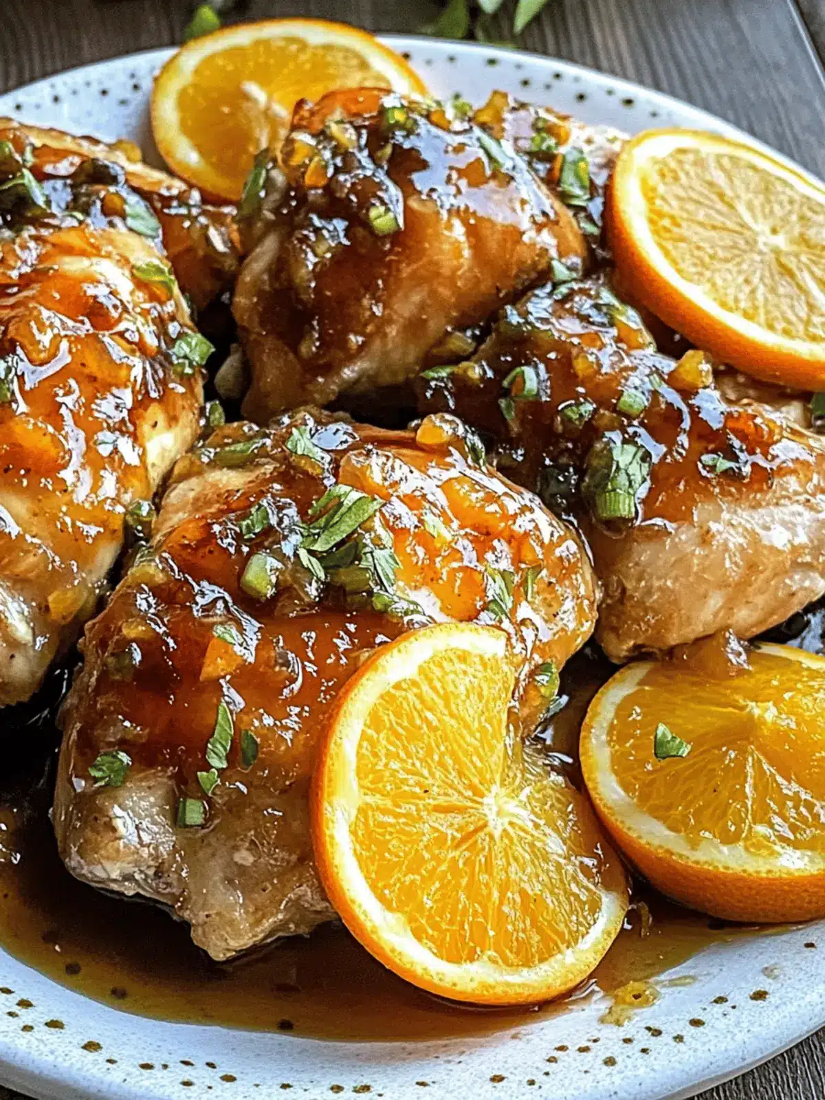 Delicious Orange Balsamic Glazed Chicken Ready in 40 Minutes 5 Orange Balsamic Glazed Chicken