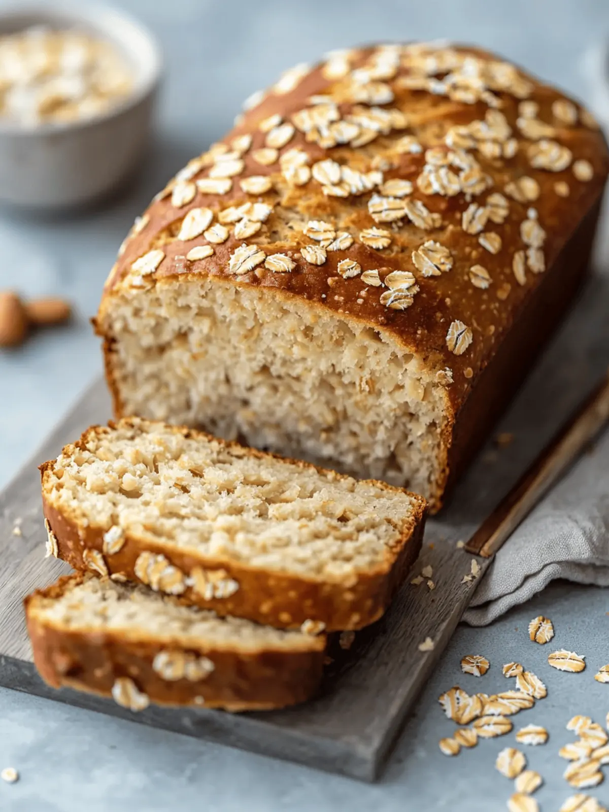 Deliciously Easy Greek Yogurt Oat Bread for Healthy Mornings 3 Greek Yogurt Oat Bread