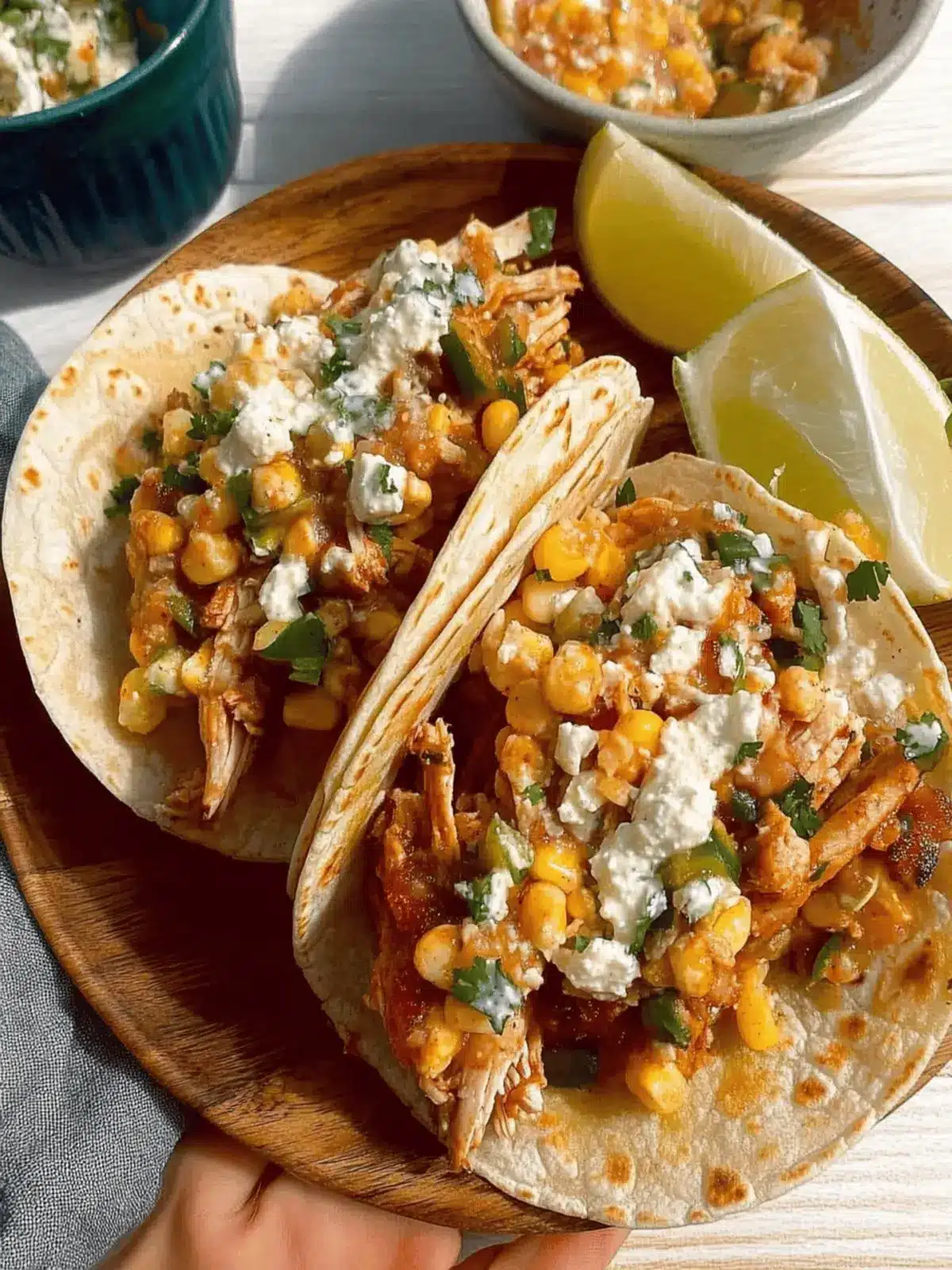 Elote Tacos with Chipotle Chicken and Veggies You’ll Love 2 Elote Tacos with Chipotle Chicken and Veggies