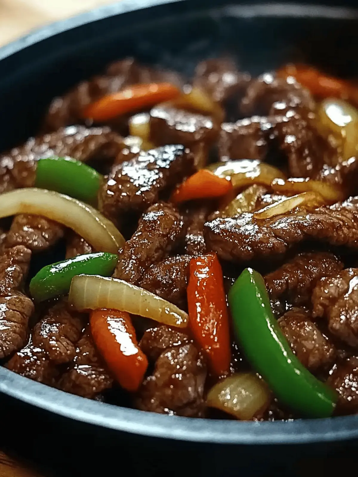 Sizzling Chinese Pepper Steak with Onions in 30 Minutes 2 Sizzling Chinese Pepper Steak with Onions