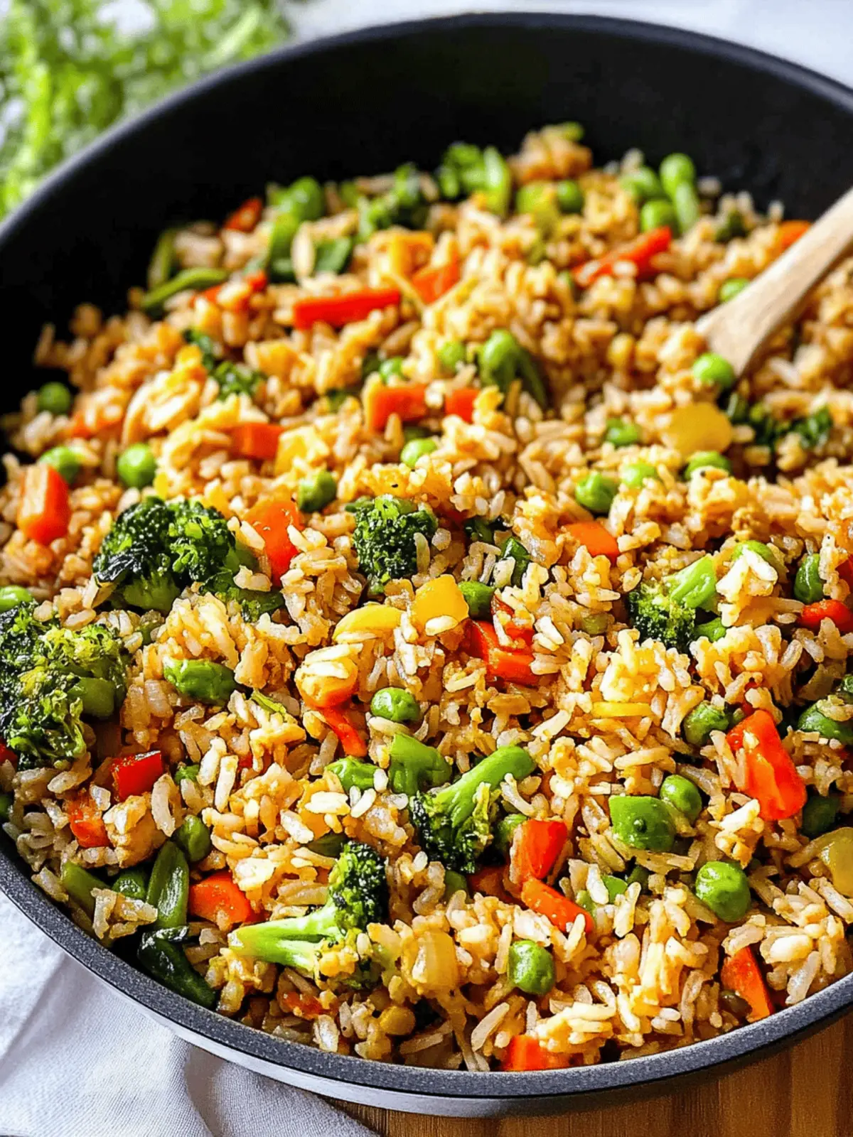 Savor the Quick Delight of Veggie Fried Rice Tonight 4 Veggie Fried Rice